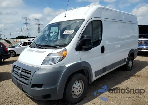 2018 Ram Promaster 2500 2500 High z USA, uszkodzony, nr VIN 3C6TRVCG8JE113090